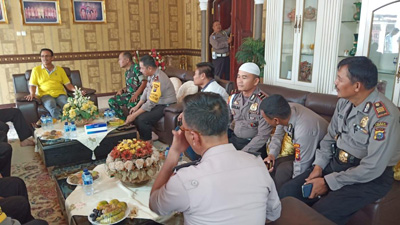 Sempena HUT Bhayangkara, Kapolres Gelar Anjangsana dan Silaturahmi dengan Sukarmis